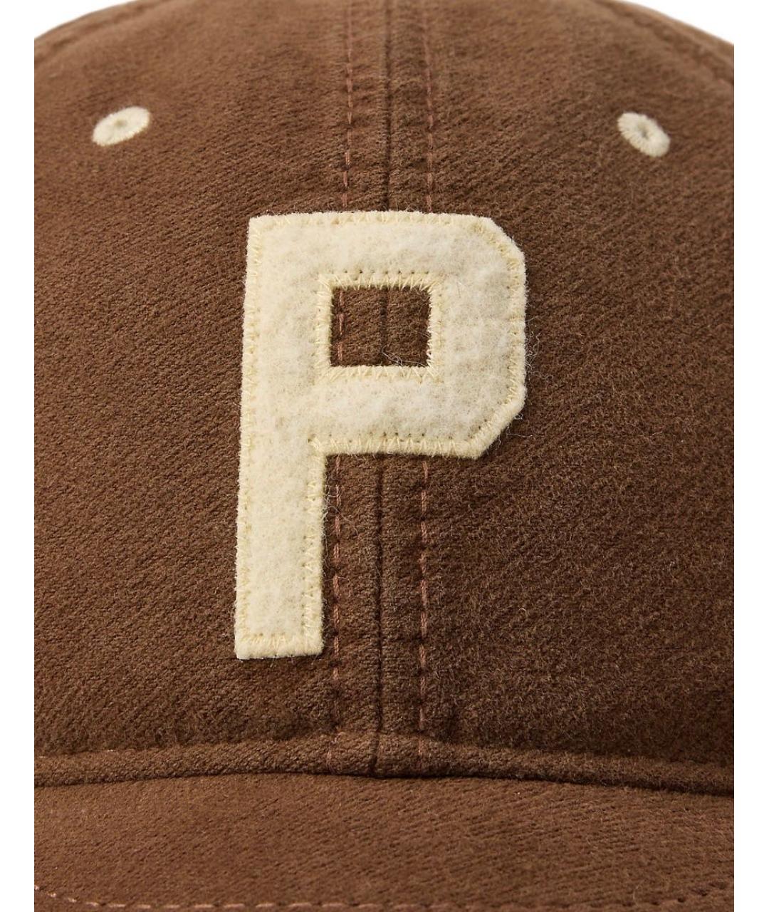 POLO RALPH LAUREN Коричневая хлопковая кепка, фото 3