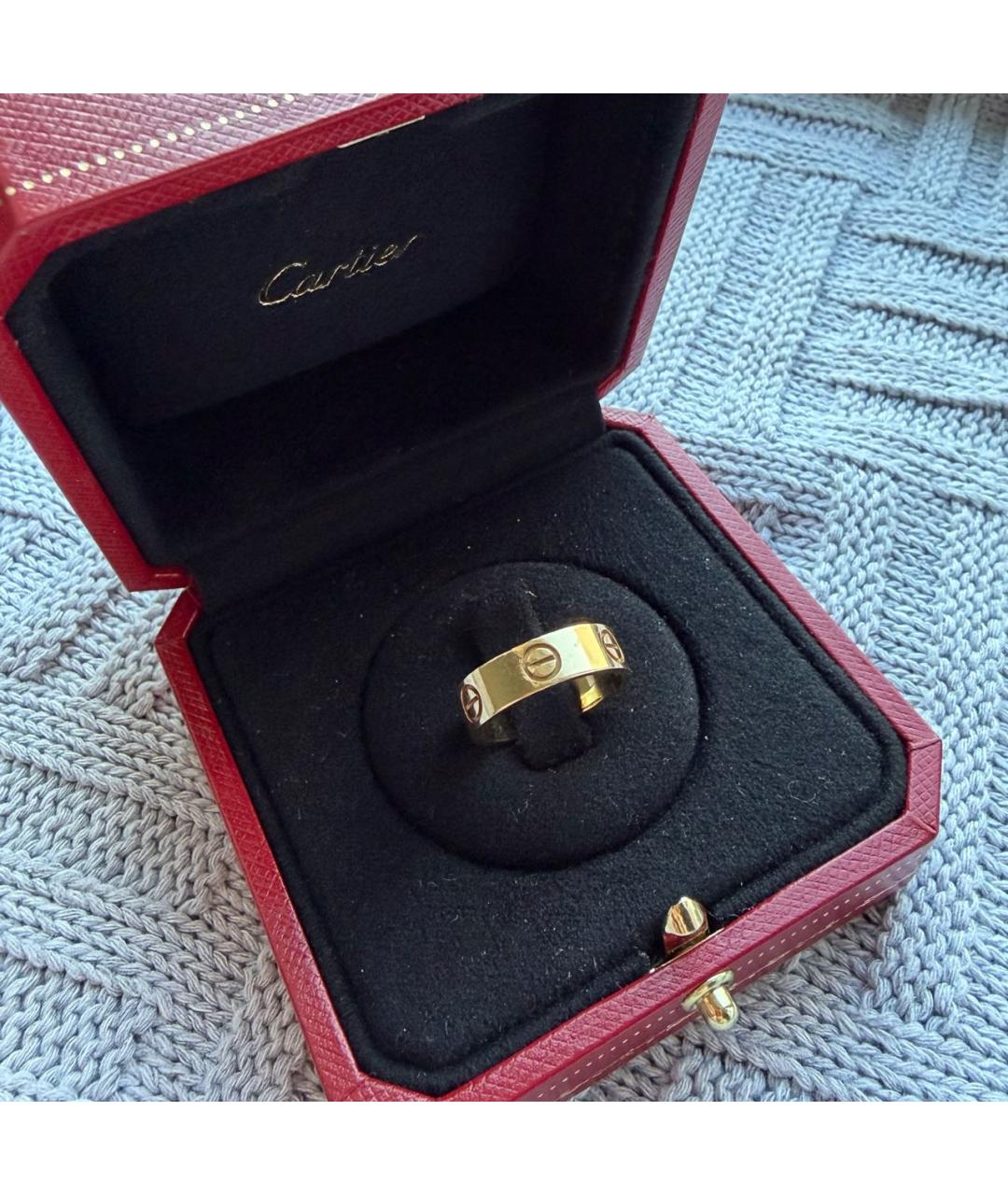 CARTIER Золотое кольцо из желтого золота, фото 3