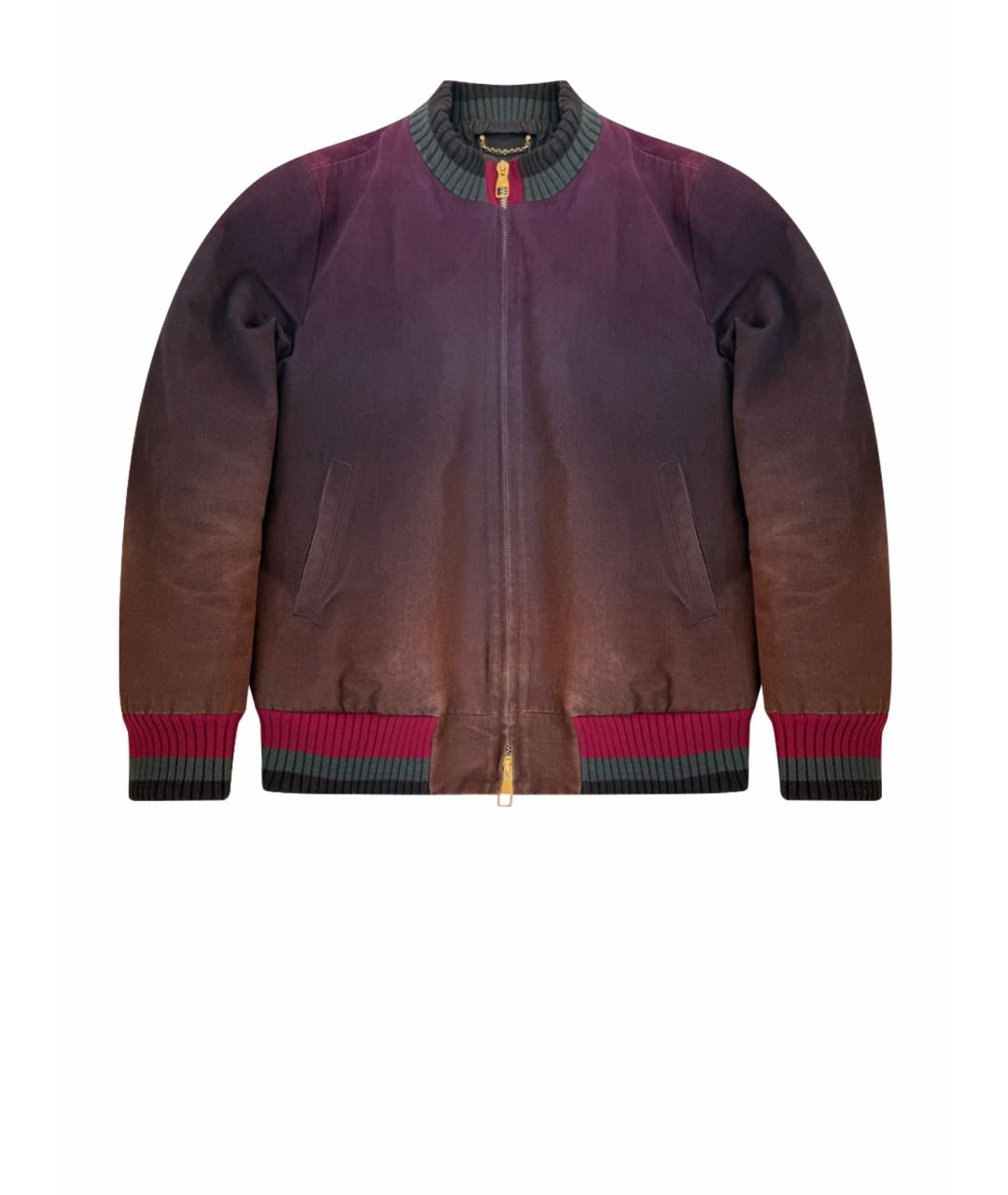 LOUIS VUITTON Бордовая хлопковая куртка, фото 1