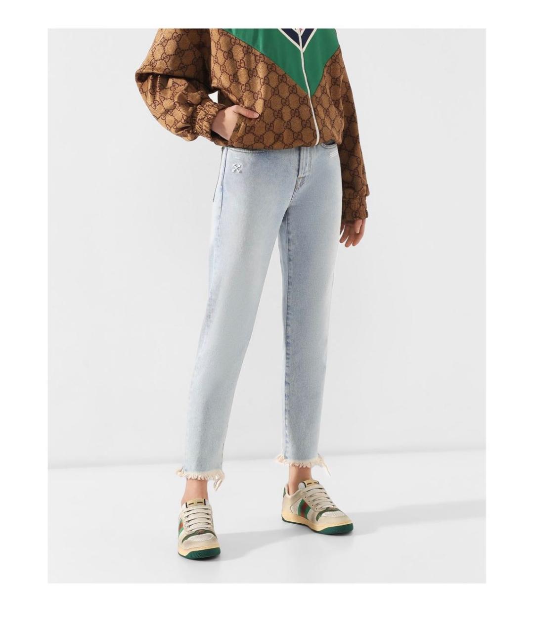 GUCCI Мульти кожаные кроссовки, фото 5