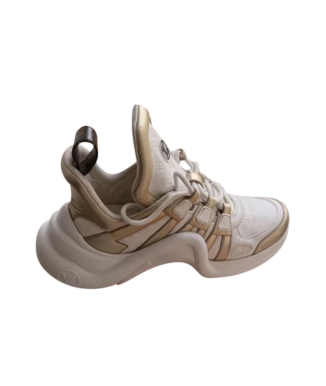 LOUIS VUITTON Белые кроссовки, фото 1