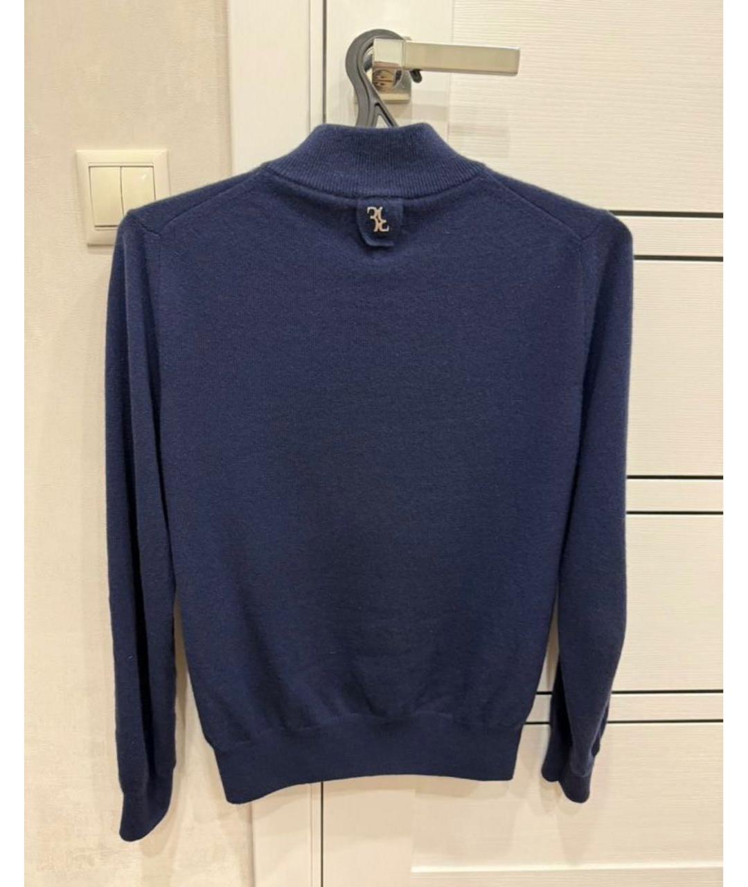 BILLIONAIRE Темно-синий кашемировый кардиган, фото 2