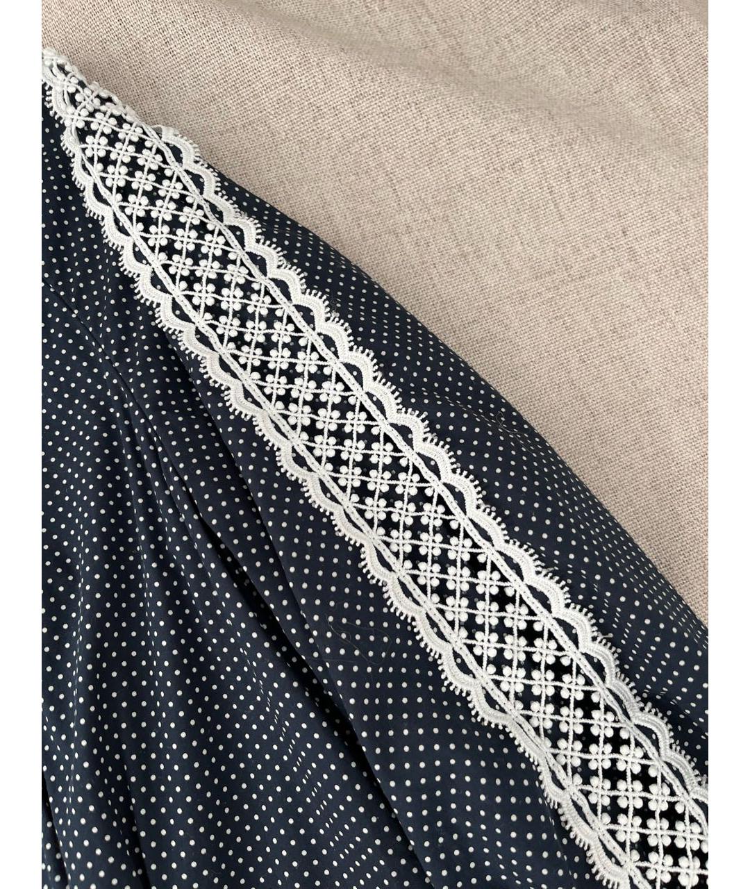 ERDEM Синее хлопковое платье, фото 3