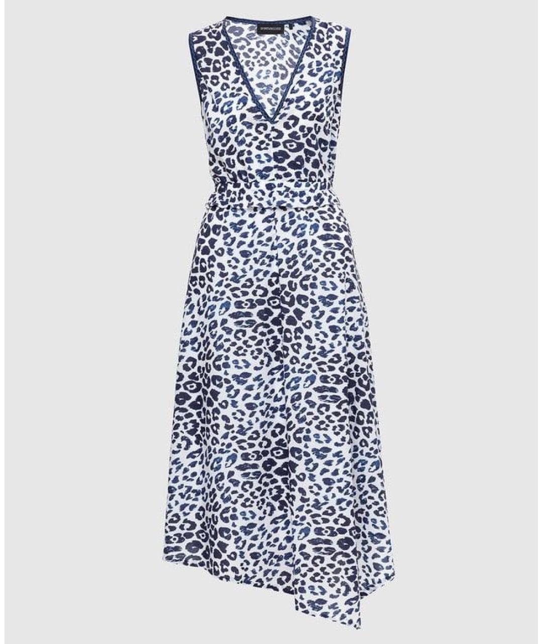 SPORT MAX CODE Синее хлопковое платье, фото 9