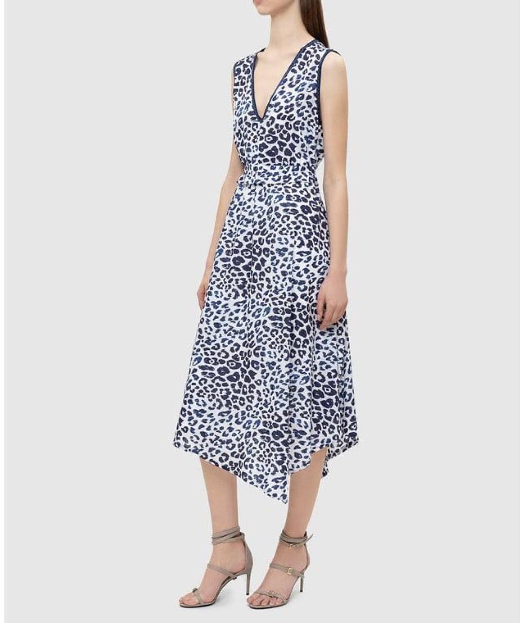 SPORT MAX CODE Синее хлопковое платье, фото 6