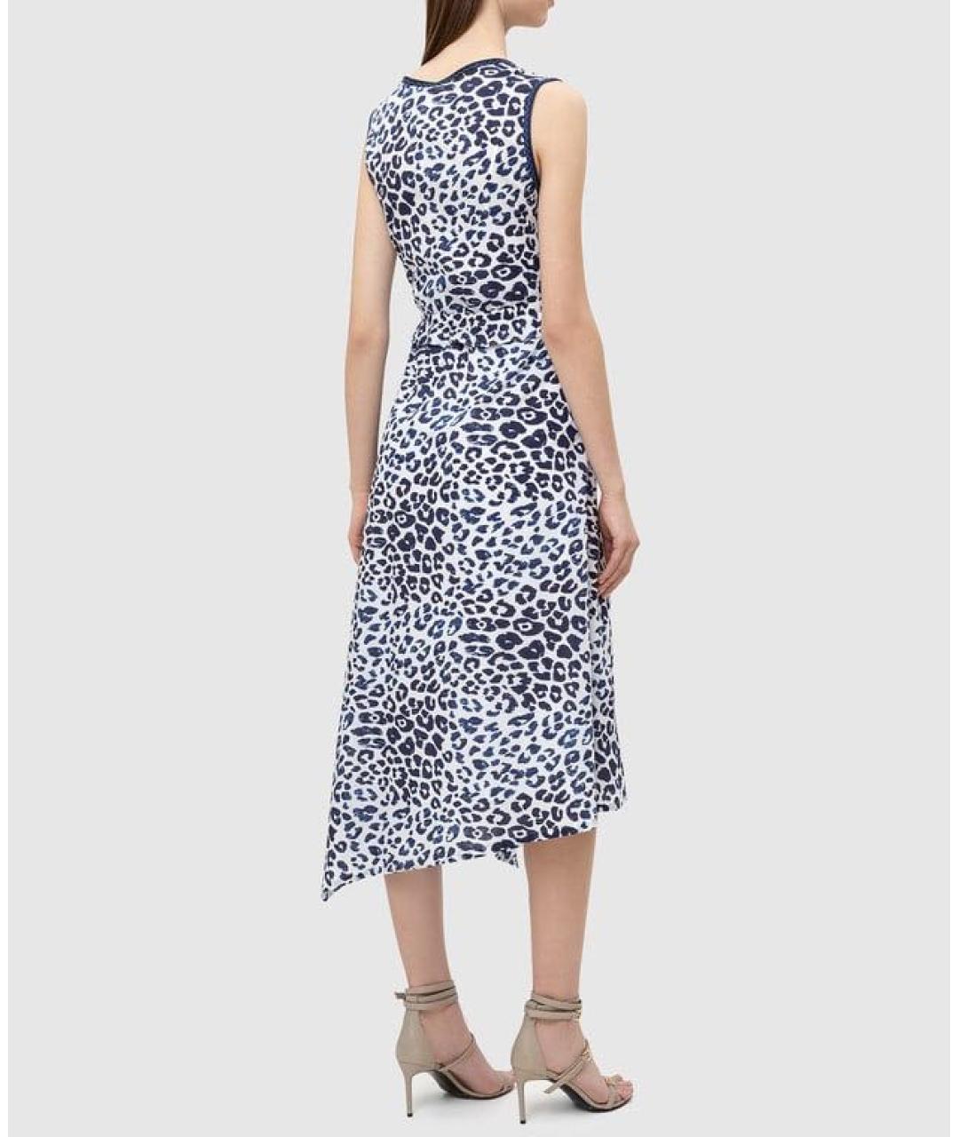 SPORT MAX CODE Синее хлопковое платье, фото 7