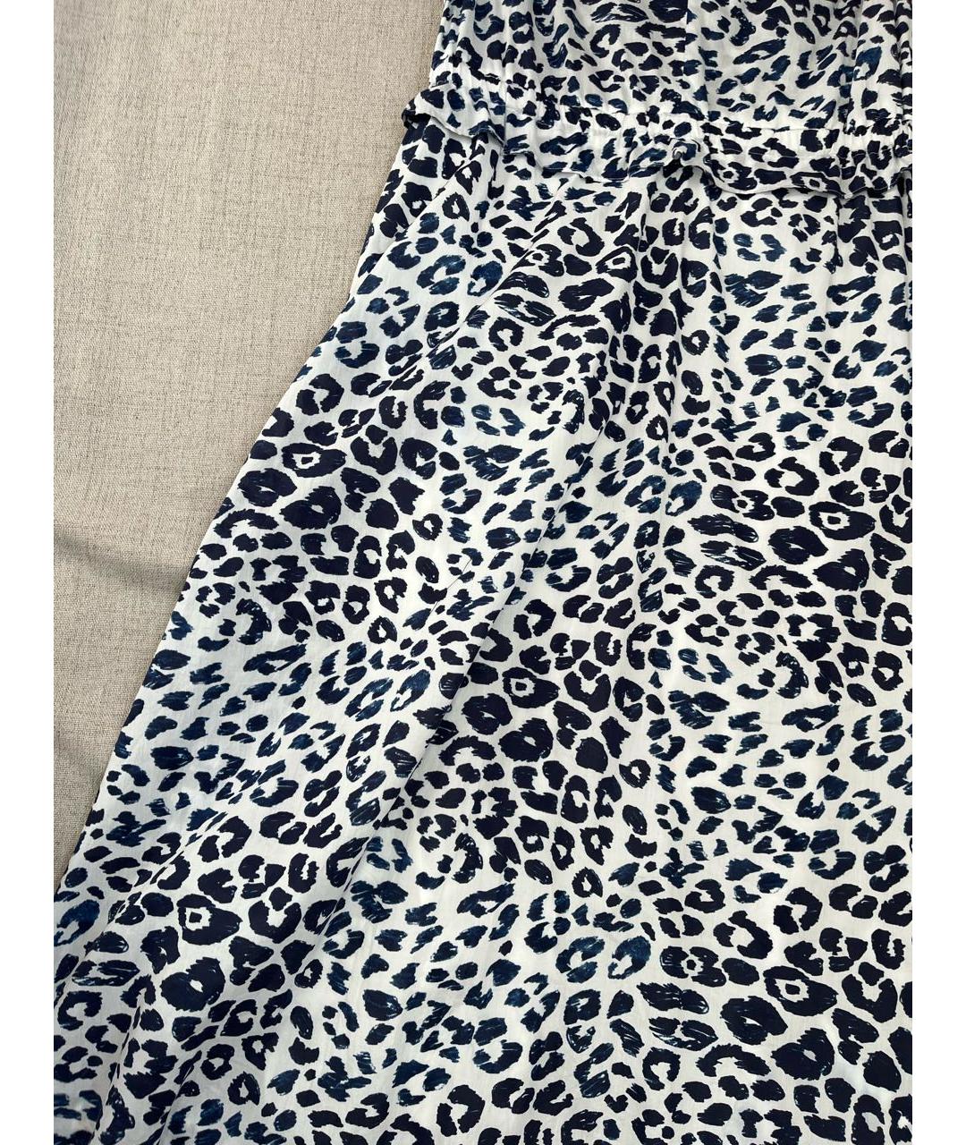 SPORT MAX CODE Синее хлопковое платье, фото 3