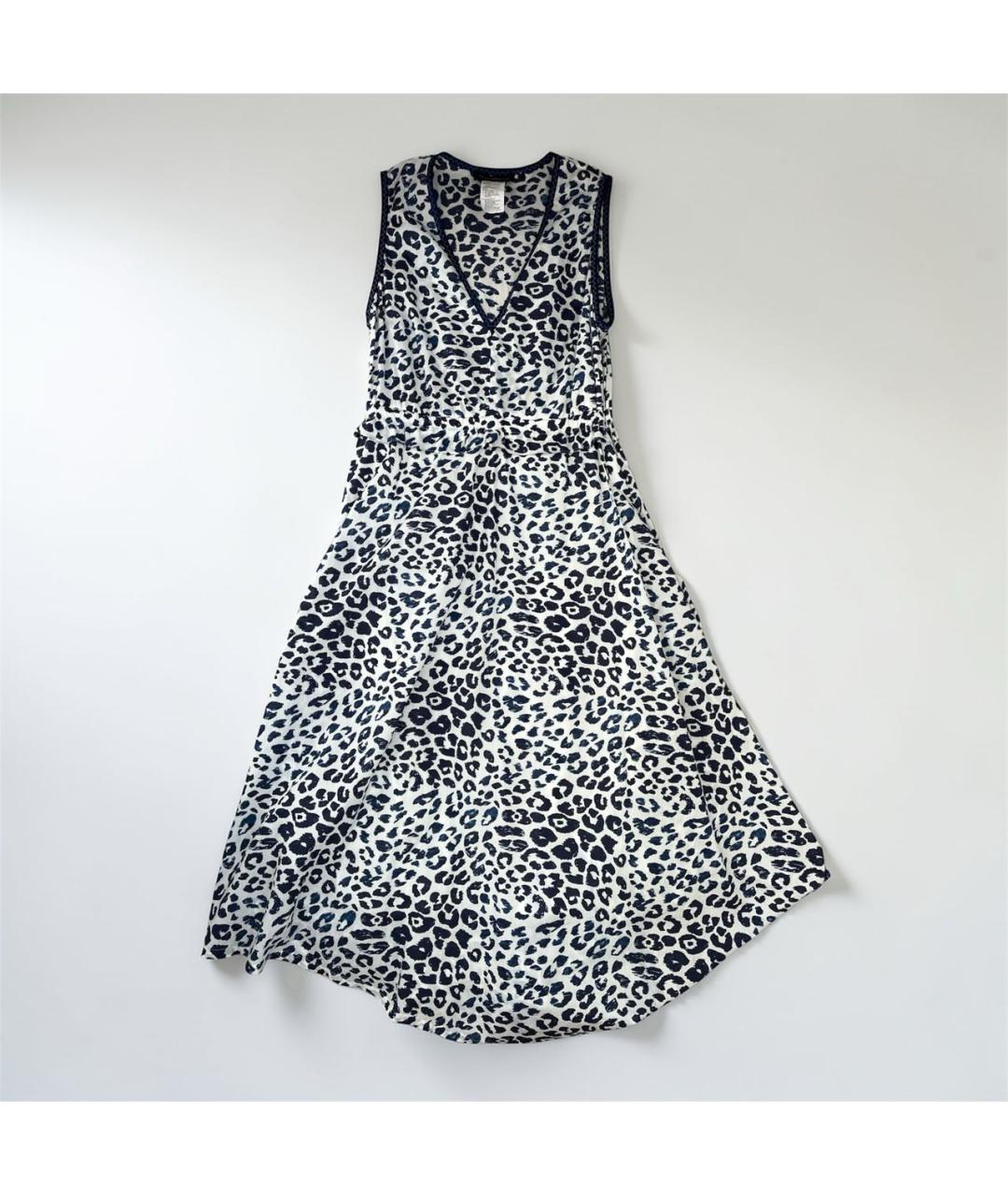 SPORT MAX CODE Синее хлопковое платье, фото 2