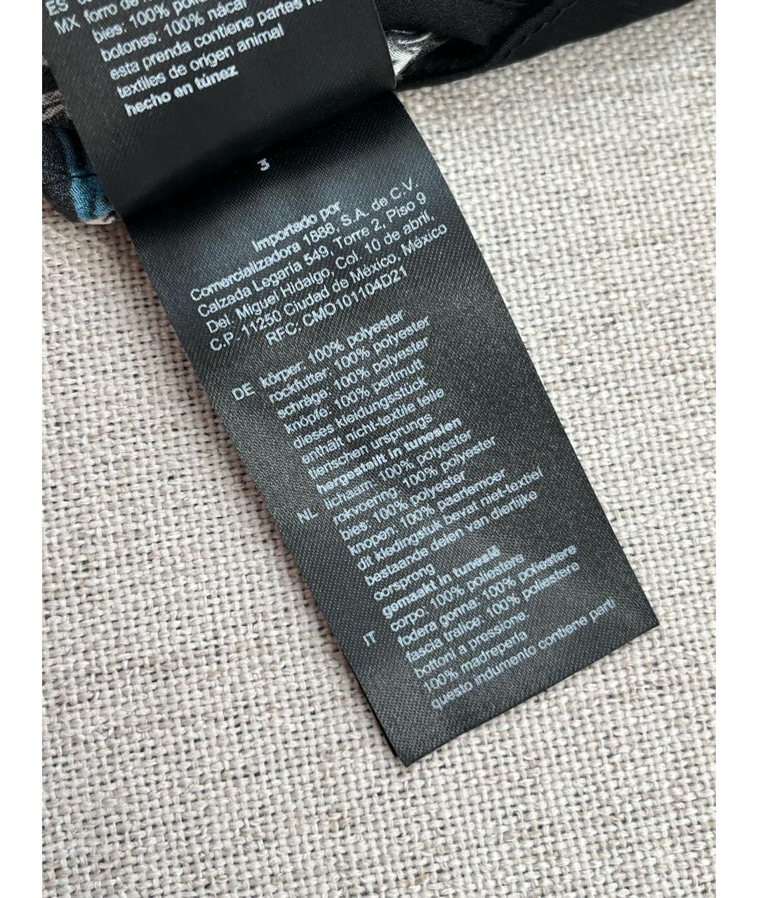 SANDRO Черное полиэстеровое повседневное платье, фото 6