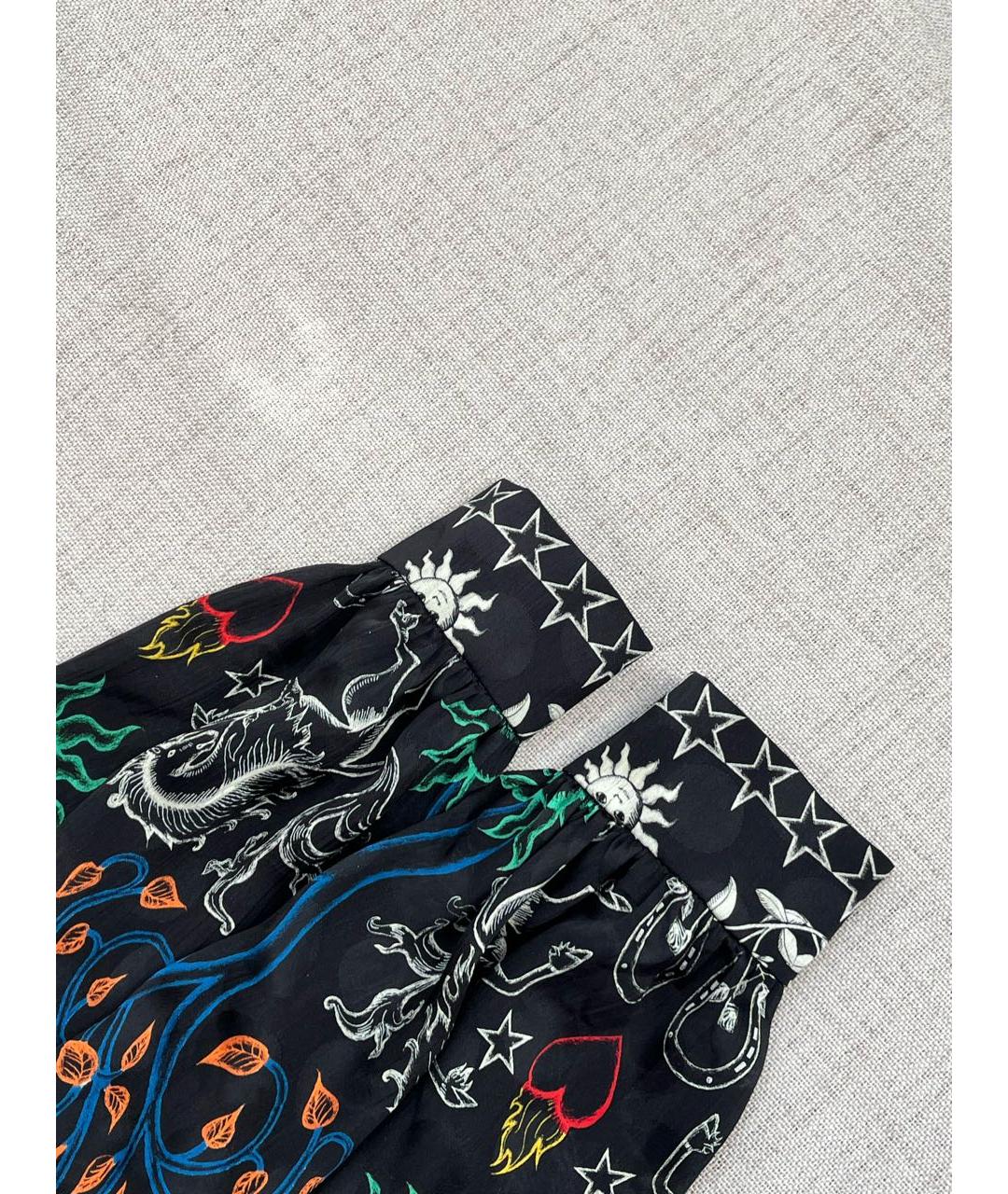 SANDRO Черное полиэстеровое повседневное платье, фото 4