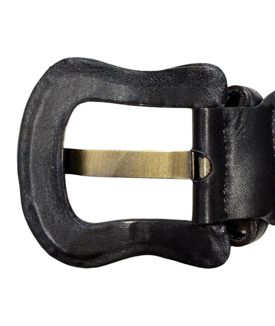 FENDI Коричневый ремень из экзотической кожи, фото 6