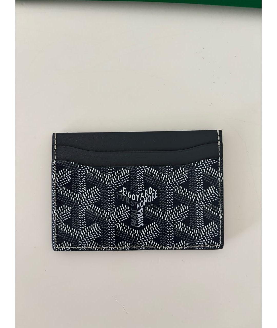 GOYARD Серый кожаный кардхолдер, фото 3