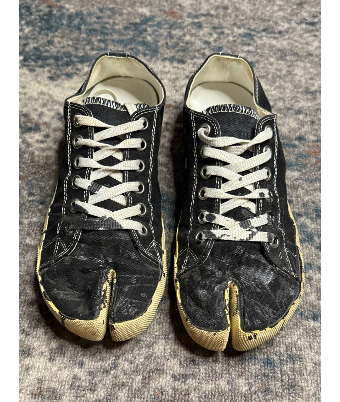 MAISON MARGIELA Черные кеды, фото 2