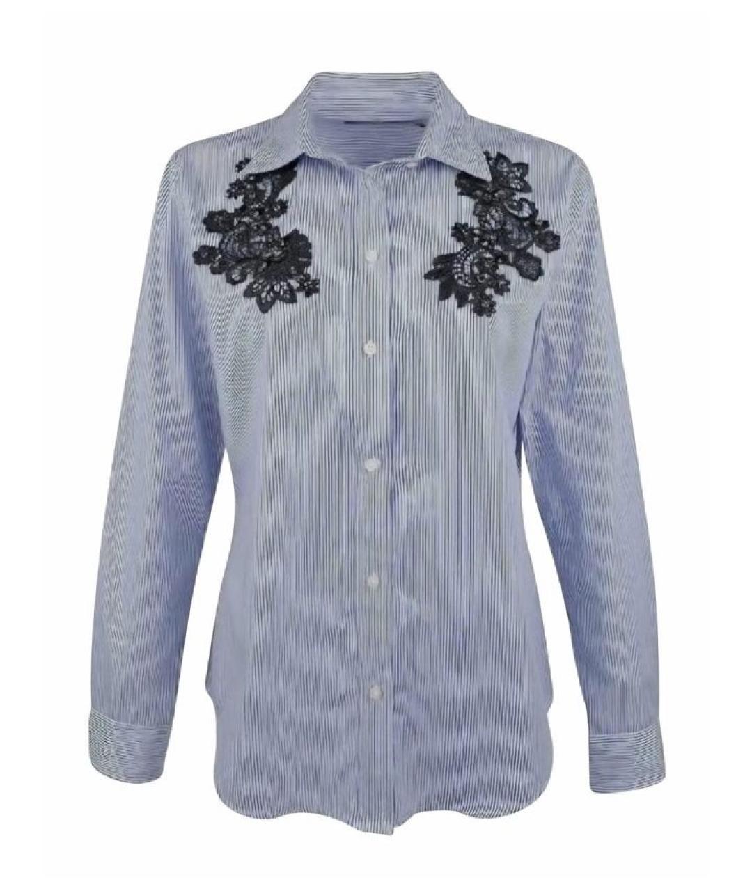 RALPH LAUREN Голубая хлопковая рубашка, фото 1