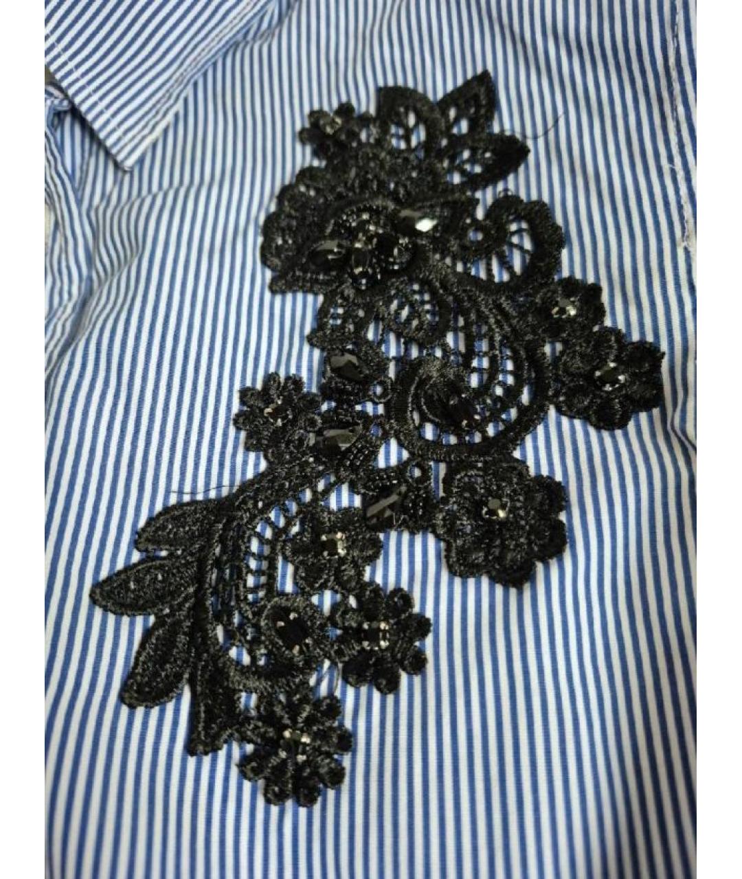 RALPH LAUREN Голубая хлопковая рубашка, фото 6