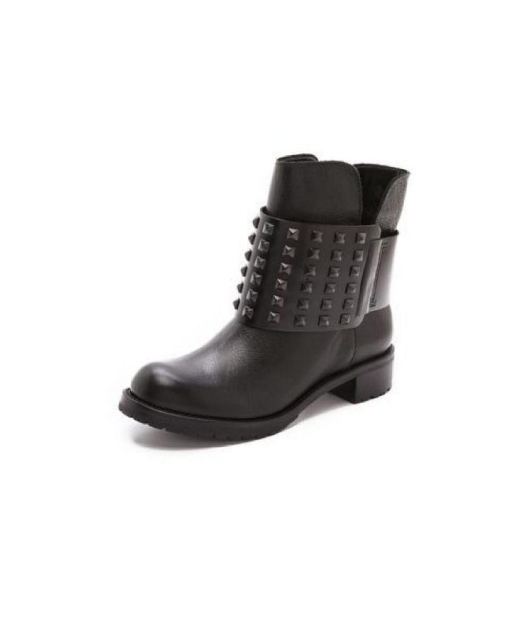 DKNY Черные кожаные ботинки, фото 2