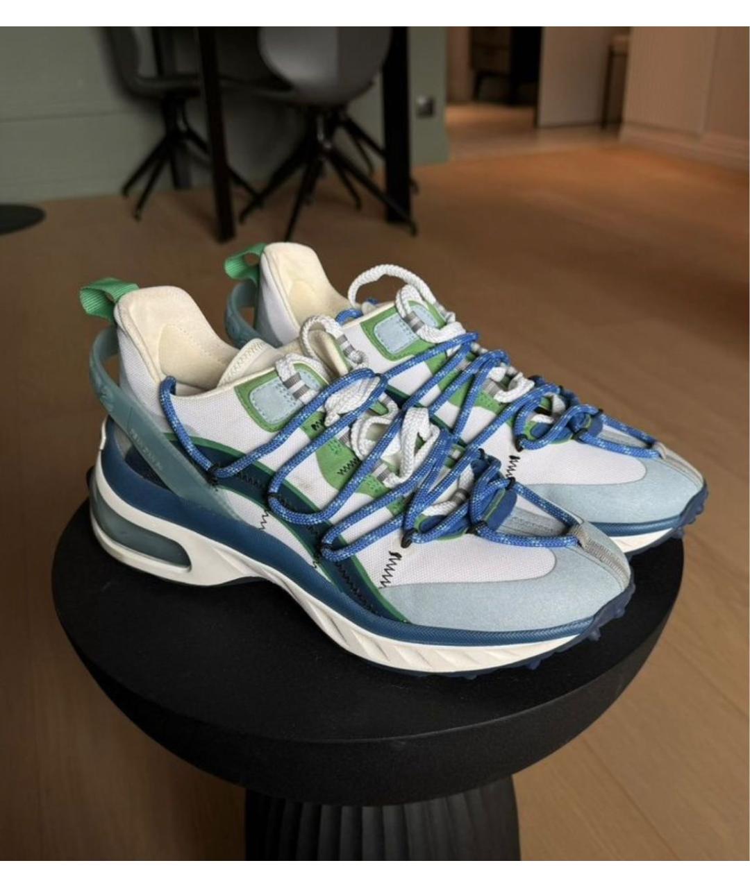 DSQUARED2 Мульти резиновые низкие кроссовки / кеды, фото 8