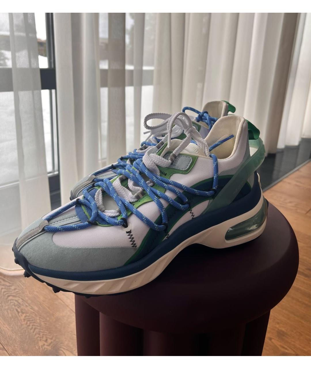 DSQUARED2 Мульти резиновые низкие кроссовки / кеды, фото 6