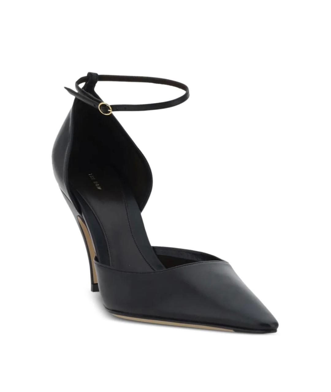 THE ROW Черные кожаные туфли, фото 2