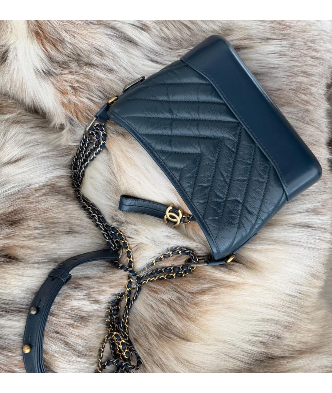 CHANEL Кожаная сумка через плечо, фото 5