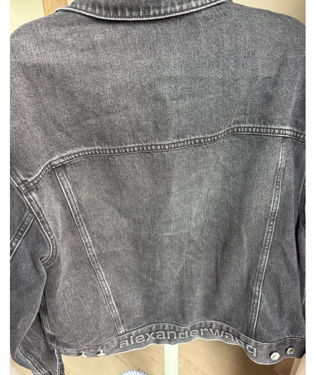 ALEXANDER WANG Черная хлопковая куртка, фото 4