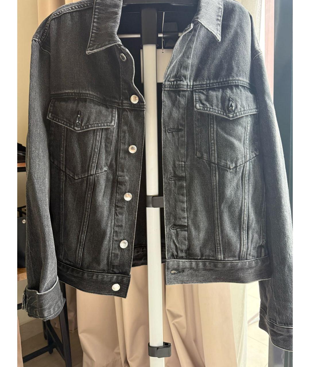 ALEXANDER WANG Черная хлопковая куртка, фото 3