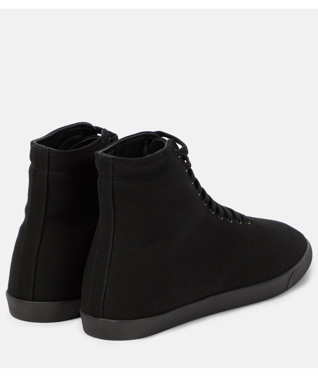 THE ROW Черные текстильные кеды, фото 4