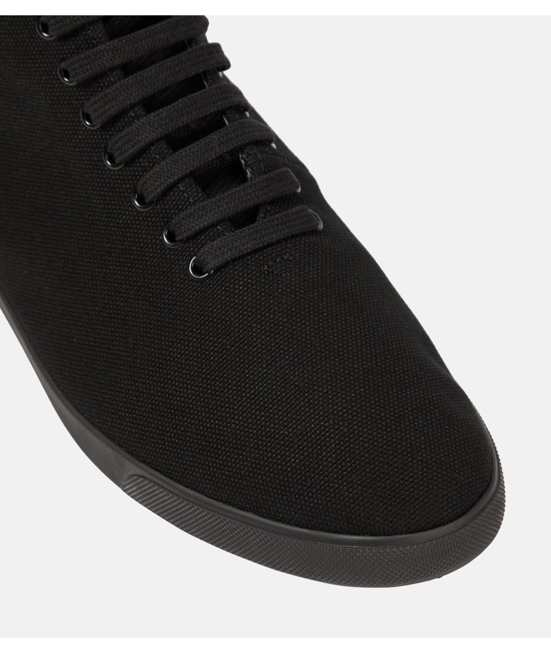 THE ROW Черные текстильные кеды, фото 5