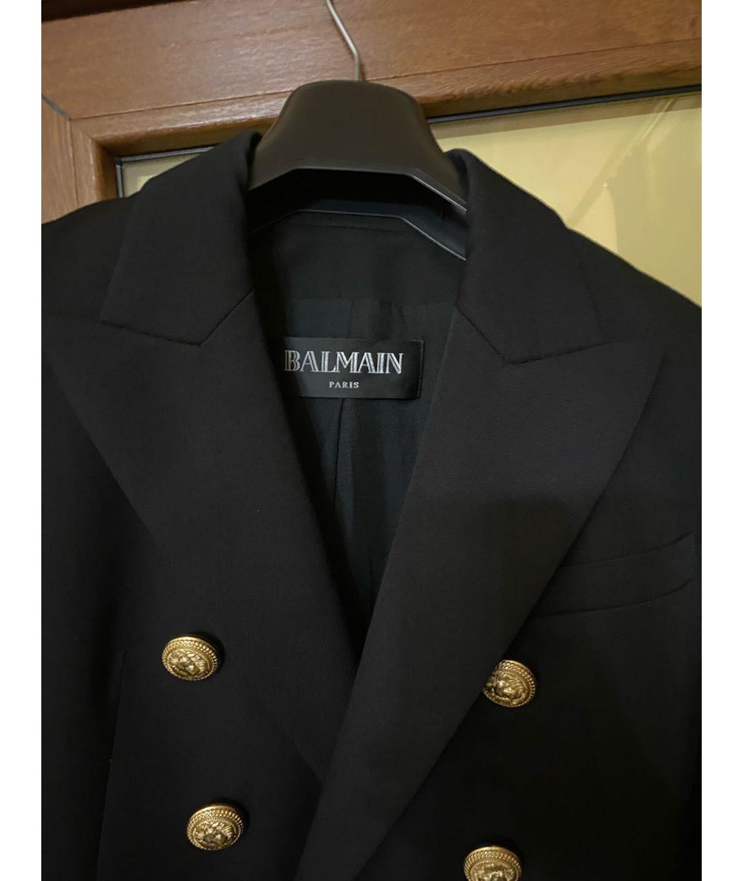 BALMAIN Черный жакет/пиджак, фото 3