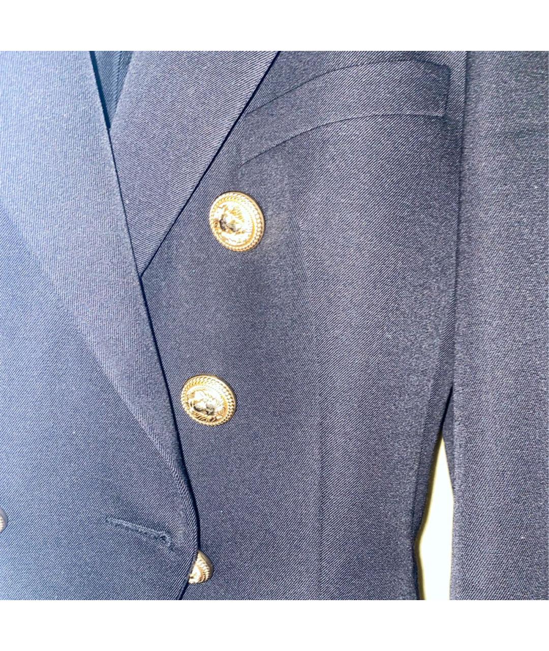 BALMAIN Черный жакет/пиджак, фото 4