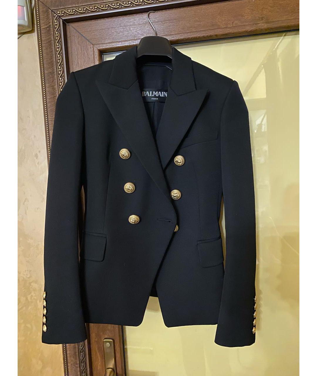 BALMAIN Черный жакет/пиджак, фото 5