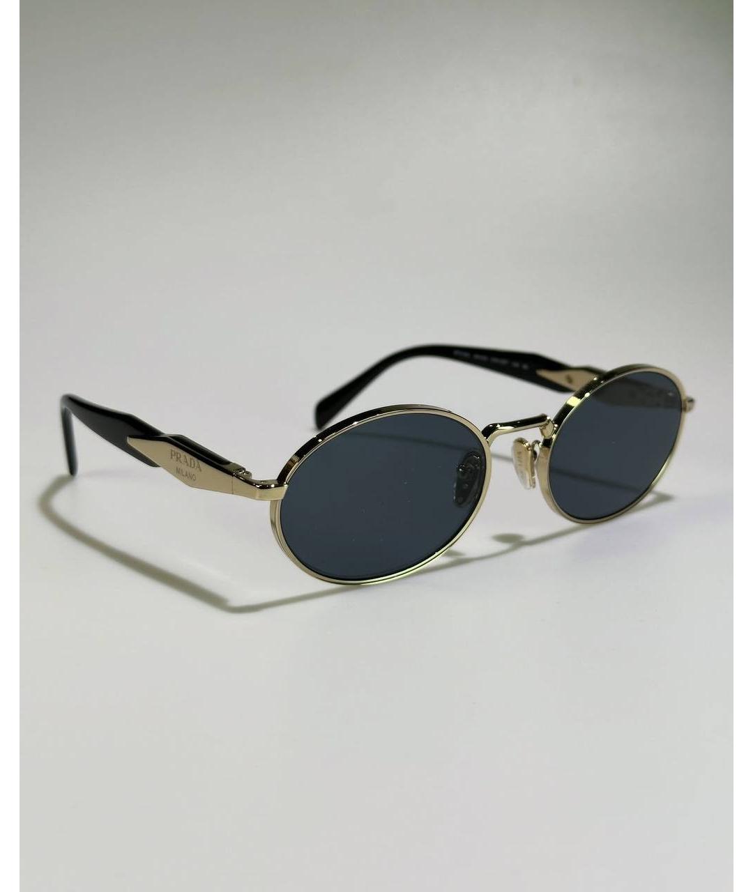 PRADA Черные солнцезащитные очки, фото 4