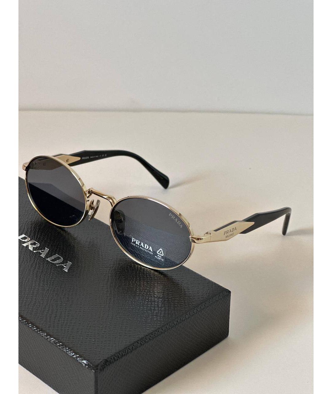 PRADA Черные солнцезащитные очки, фото 6