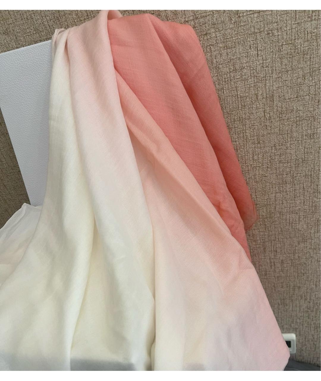 CHRISTIAN DIOR Мульти кашемировый шарф, фото 5