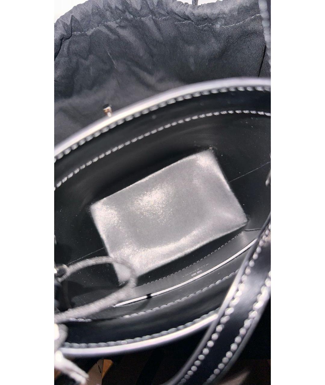 GIVENCHY Черная кожаная сумка через плечо, фото 6