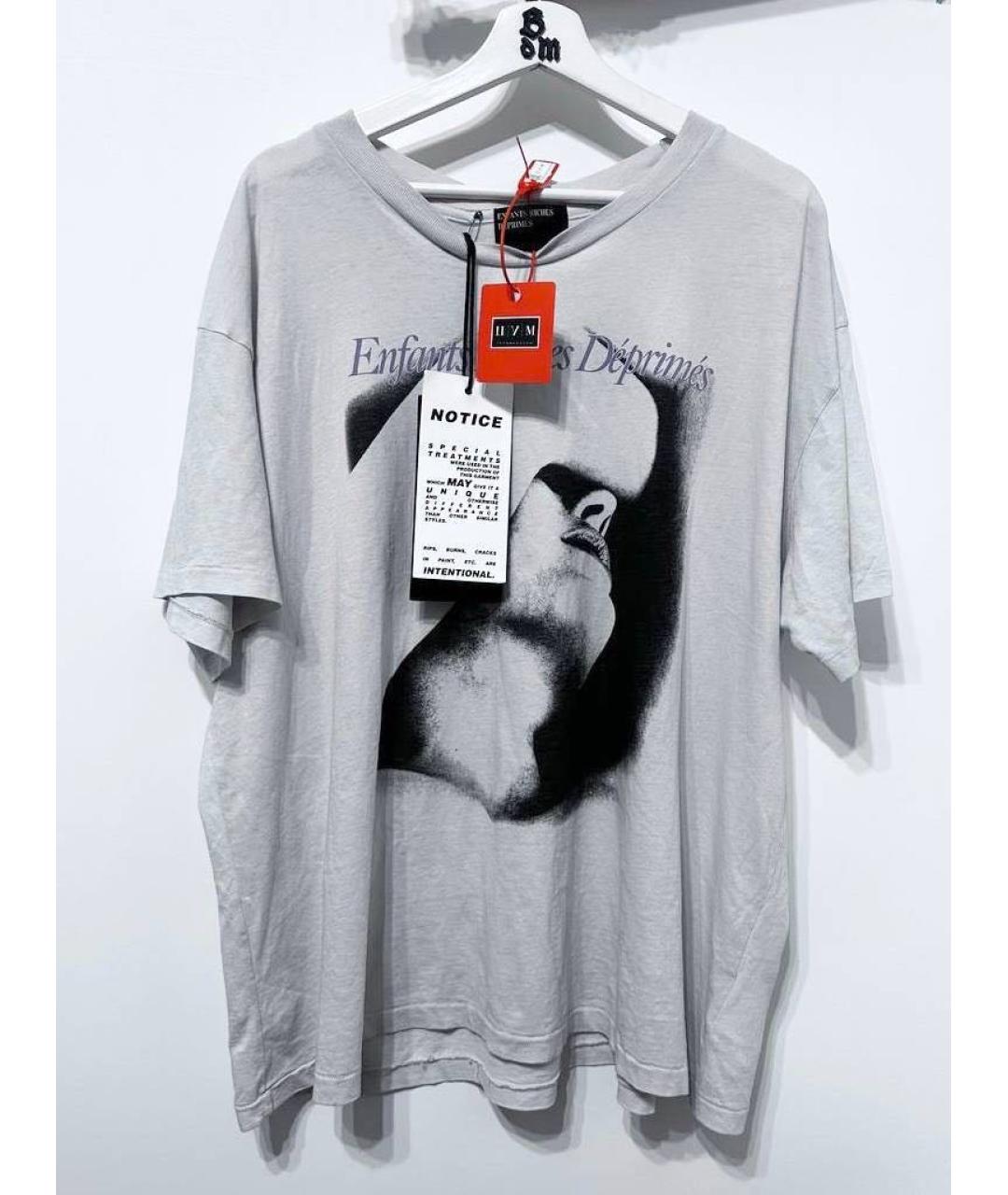 Enfants Riches Déprimés Белая хлопковая футболка, фото 9