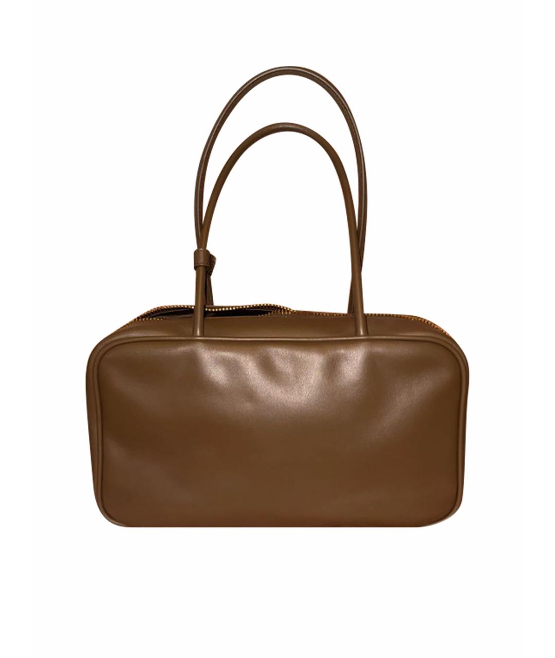 MIU MIU Хаки кожаная сумка через плечо, фото 7