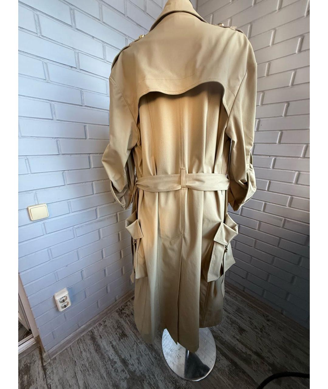 BALENCIAGA Бежевый тренч/плащ, фото 3