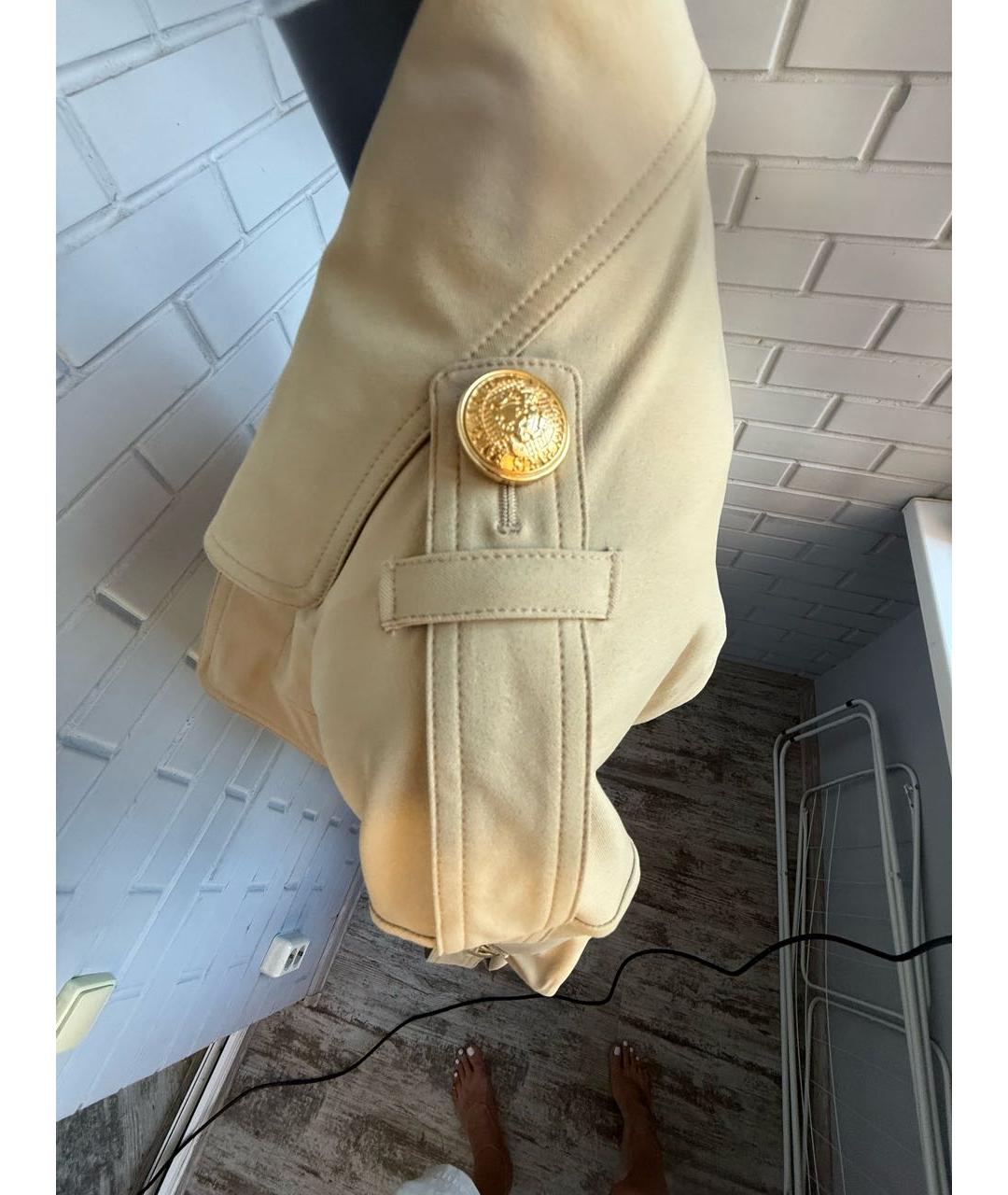 BALENCIAGA Бежевый тренч/плащ, фото 5