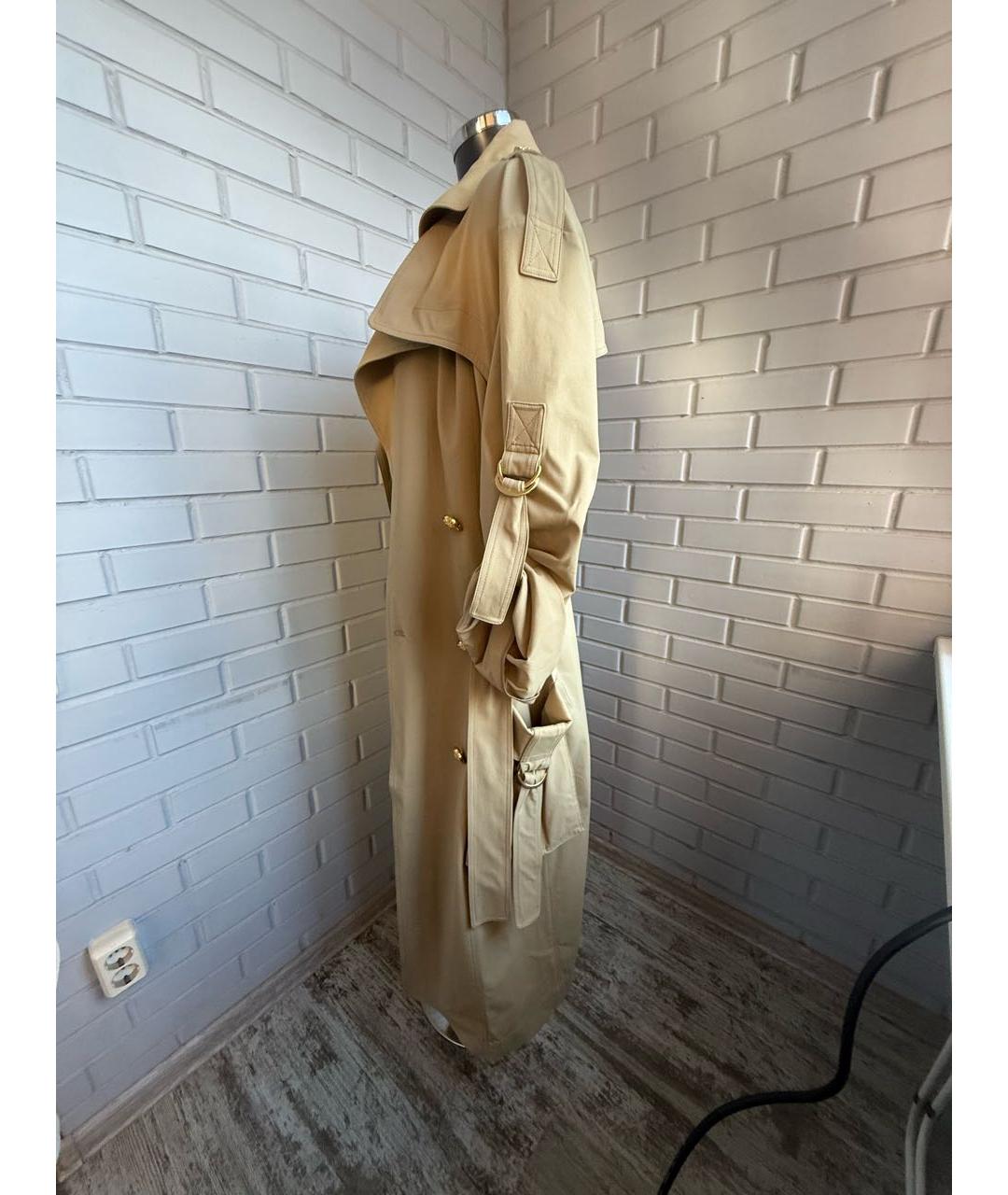 BALENCIAGA Бежевый тренч/плащ, фото 4