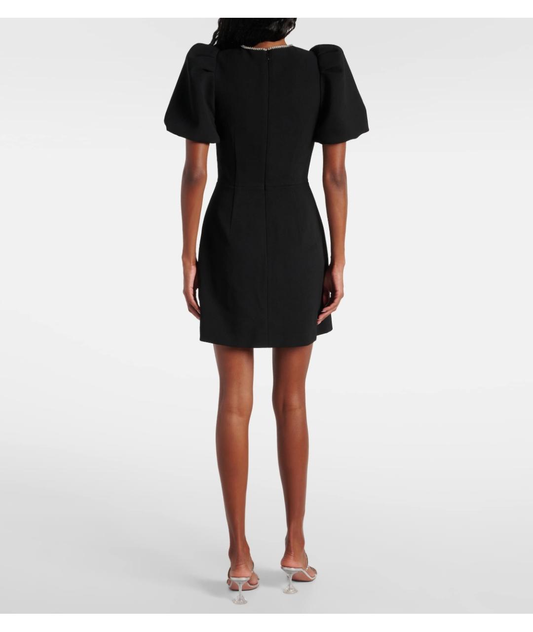 REBECCA VALLANCE Черное полиэстеровое коктейльное платье, фото 3