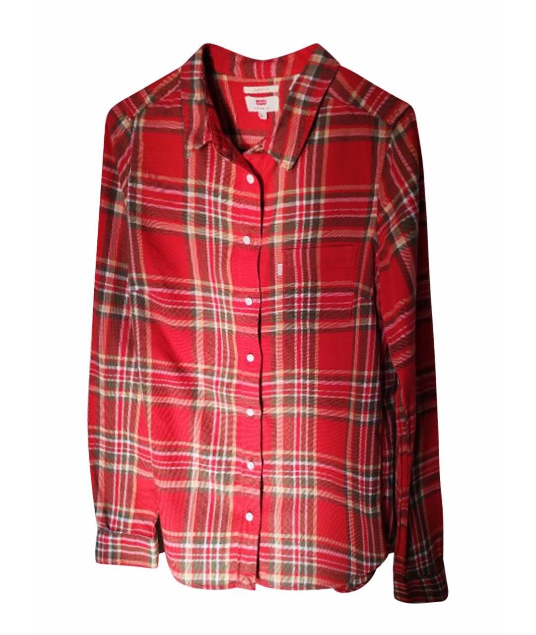 LEVI'S Красная хлопковая рубашка, фото 1