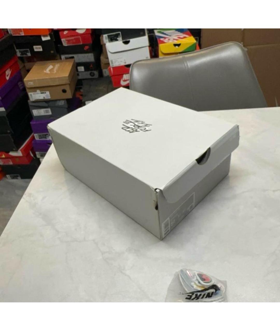 NIKE Белые кожаные кроссовки, фото 7