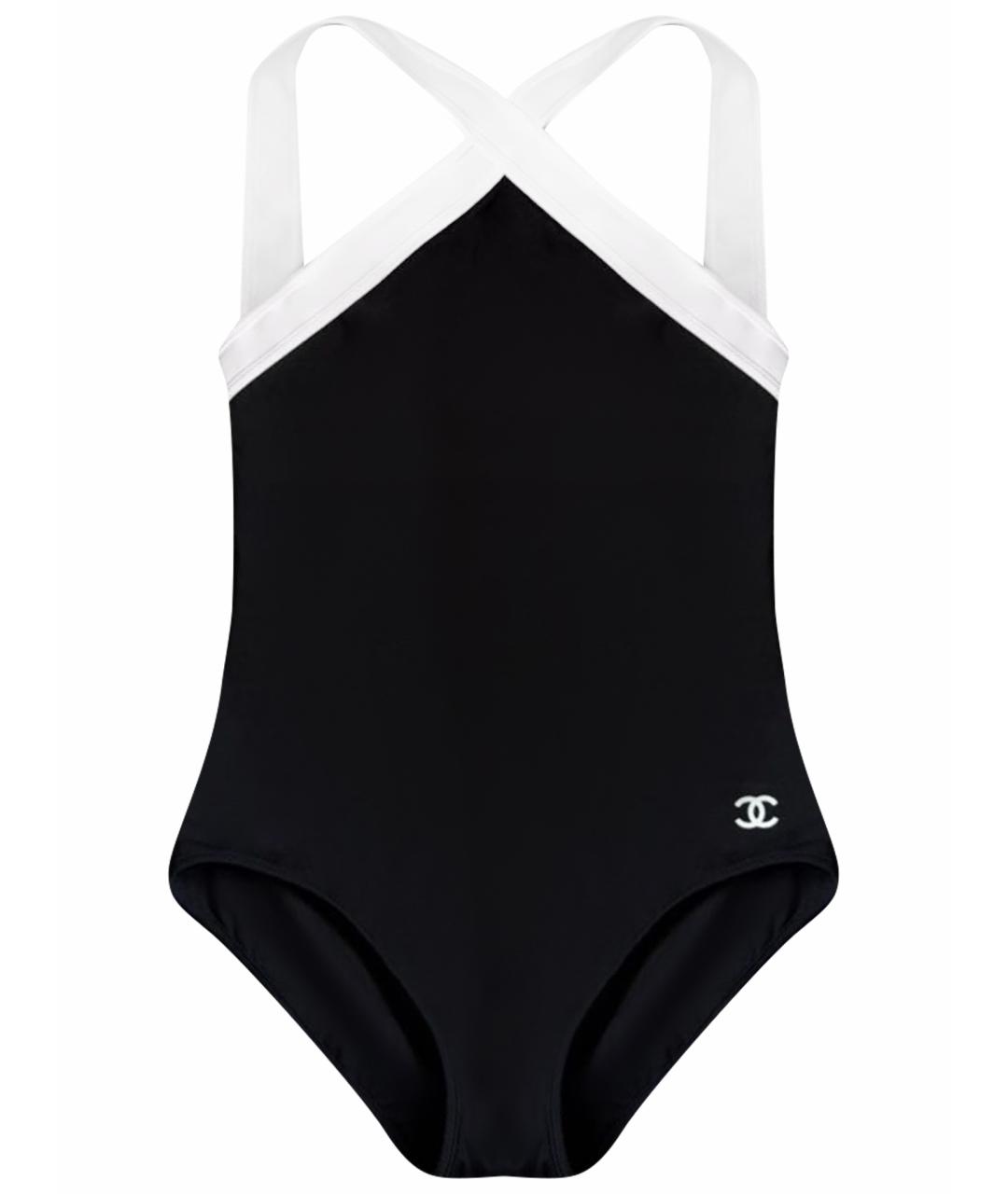 CHANEL Черный купальник, фото 1
