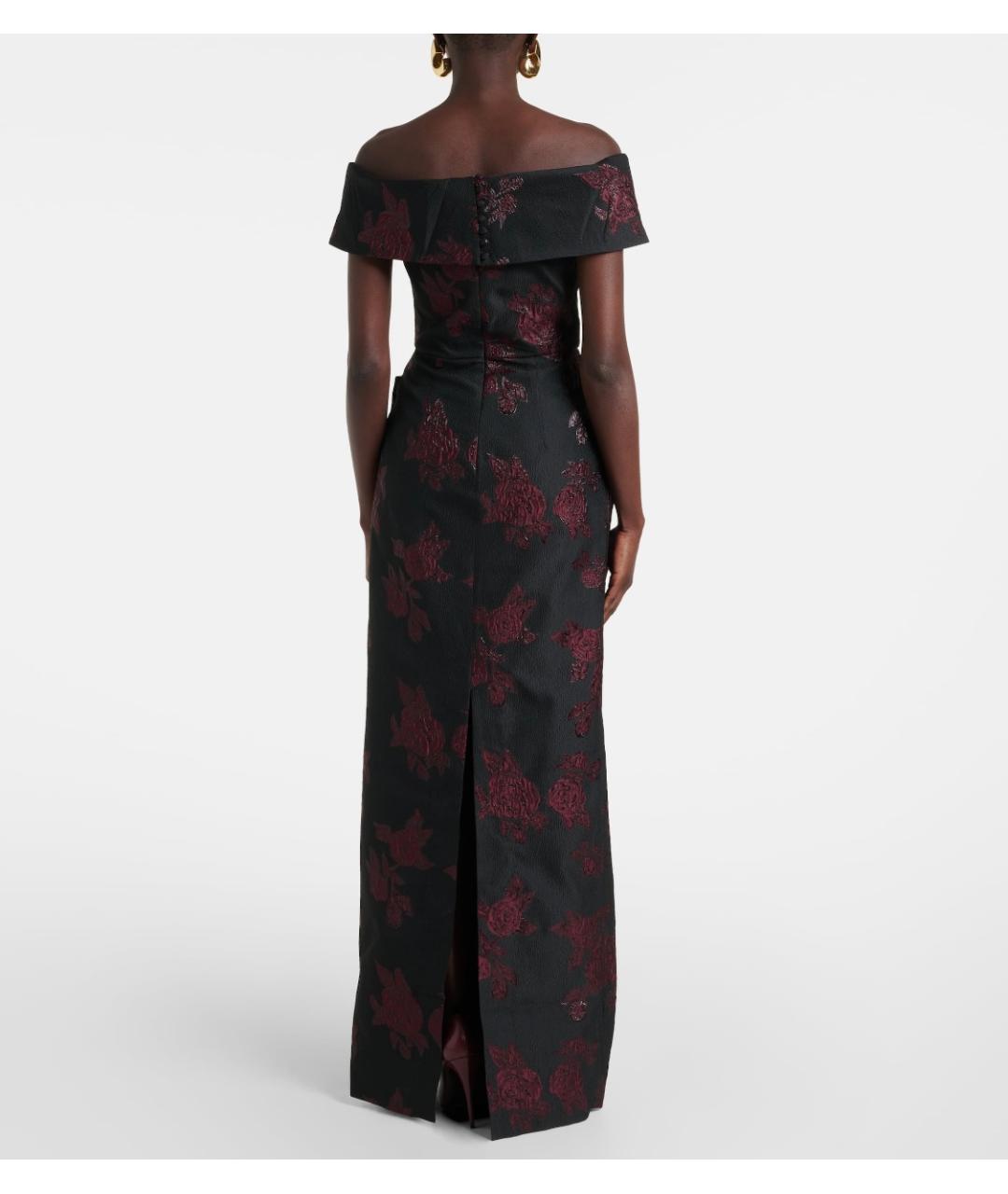 REBECCA VALLANCE Черное полиэстеровое вечернее платье, фото 3