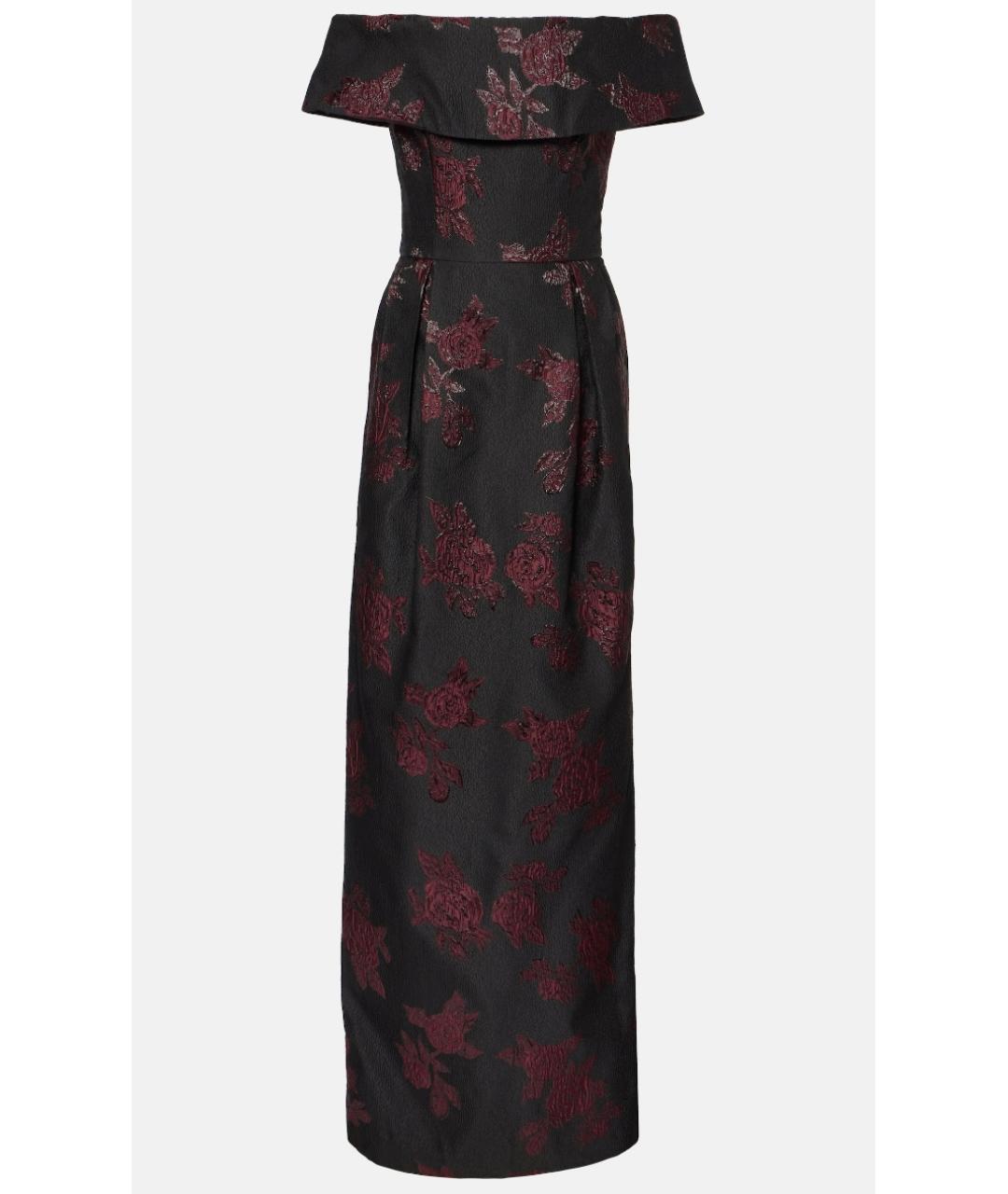 REBECCA VALLANCE Черное полиэстеровое вечернее платье, фото 6