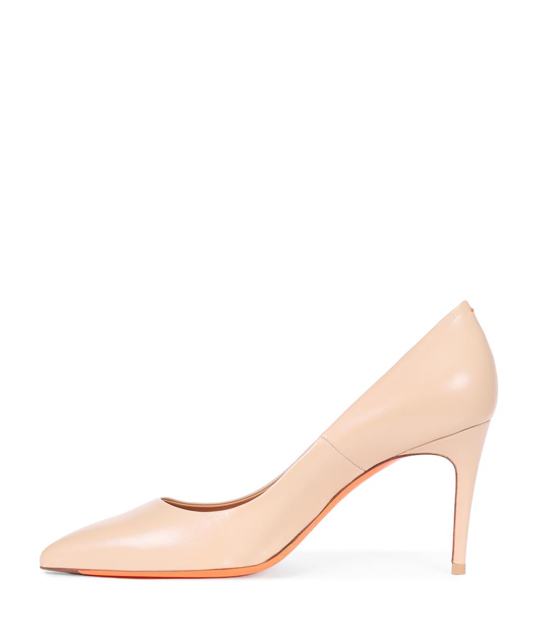 SANTONI Бежевые туфли, фото 2