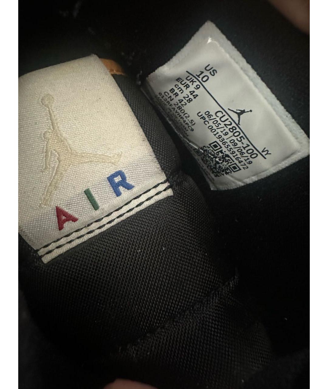 JORDAN Мульти замшевые высокие кроссовки / кеды, фото 5