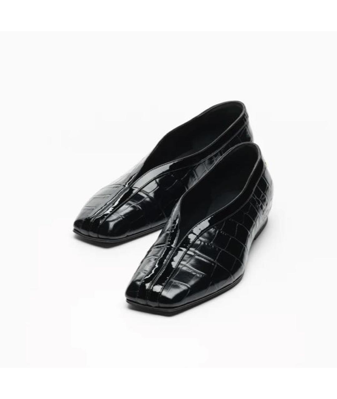 CHANEL Черные кожаные лоферы, фото 2