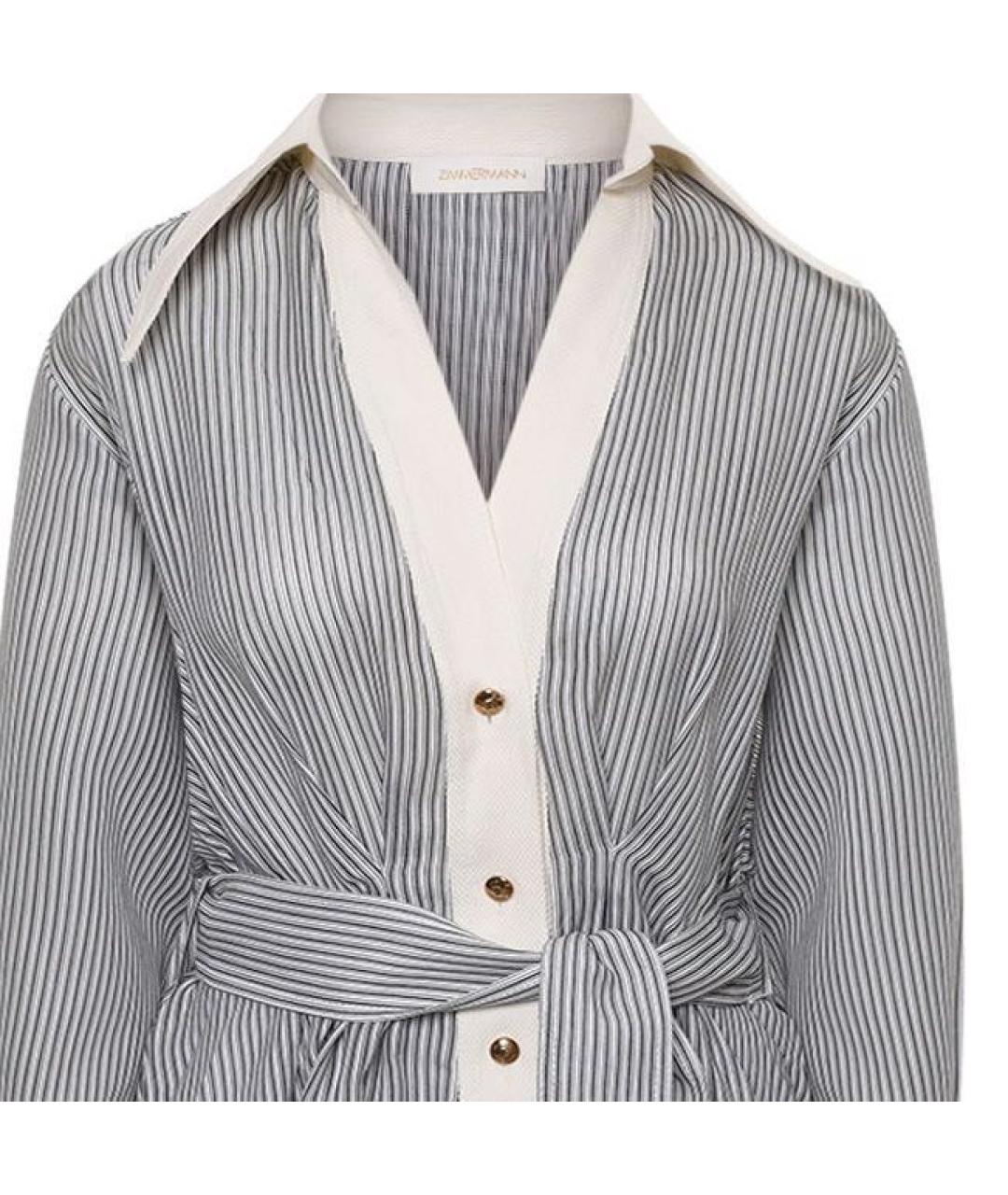 ZIMMERMANN Мульти хлопковое повседневное платье, фото 4